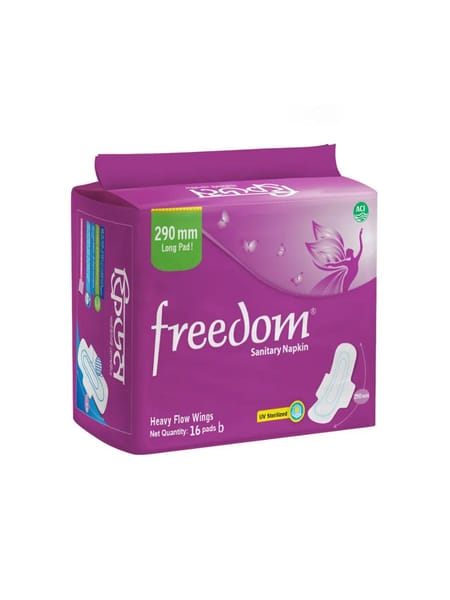 Freedom Heavy Flow Pads with Wings (16 Pads)