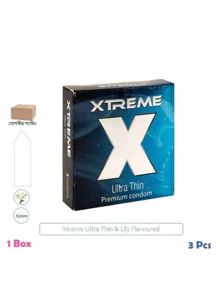 Xtreme Ultra Thin Premium Condom (3 Pcs)